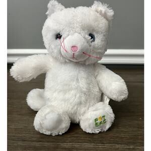 PetSac Catpuccino the‎ Cat with Blue Paw Printed Backpack